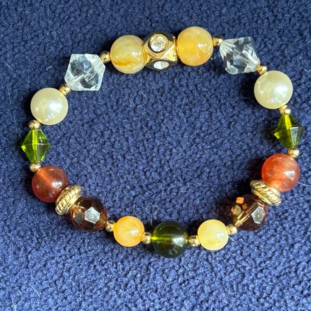 Vintage Joan Rivers Stretch Bracelet - Picture 1 of 3